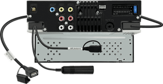 JVC KW-M595DBT Zwart
