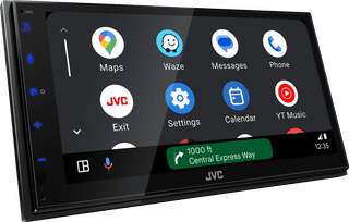 JVC KW-M695DBW Zwart