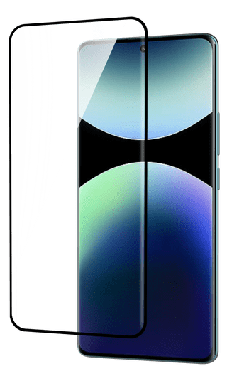 Just In Case Full Cover Xiaomi Redmi Note 14 Pro+ 4G/5G Screenprotector Zwart