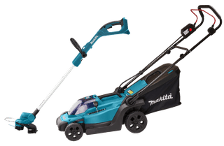 Makita DLM330SM incl. 4,0 Ah Accu + Makita DUR193Z (zonder accu)