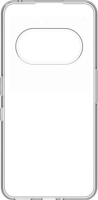 Just in Case Soft Design Nothing Phone (3a) Back Cover Transparant