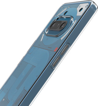 Just in Case Soft Design Nothing Phone (3a) Back Cover Transparant