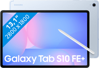 Samsung Galaxy Tab S10 FE Plus 13,1 inch 256GB Wifi Lichtblauw