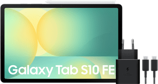 Samsung Galaxy Tab S10 FE 10.9 inches 256GB WiFi Silver + Charger Pack