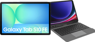 Samsung Galaxy Tab S10 FE 10,9 inch 128GB Wifi Grijs + Toetsenbord Hoes QWERTY