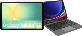 Samsung Galaxy Tab S10 FE 10.9 inches 256GB WiFi Silver + Keyboard Cover QWERTY