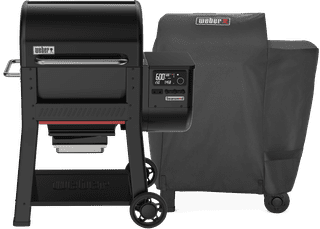Weber Searwood + Weber Premium Hoes Searwood
