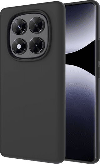 Just in Case Soft Design Xiaomi Redmi Note 14 Pro 5G Back Cover Zwart