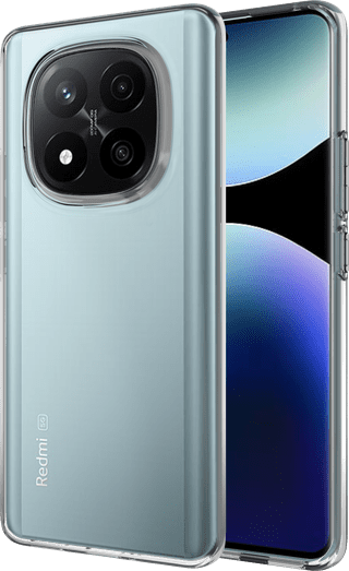 Just in Case Soft Design Xiaomi Redmi Note 14 Pro+ 5G Back Cover Transparent