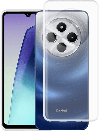 Just in Case Soft Design Xiaomi Redmi Note 14C Back Cover Transparent