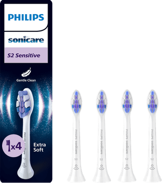Philips Sonicare Sensitive HX6054/87 Wit (4 stuks)