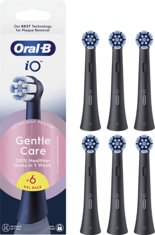 Oral-B iO Gentle Care Zwart (6 stuks)