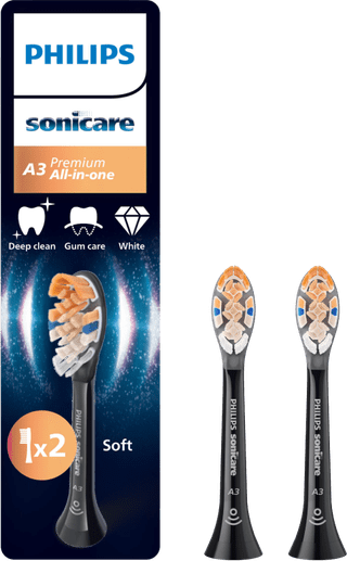 Philips Sonicare Premium All-in-One HX9092/88 Zwart (2 stuks)