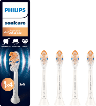 Philips Sonicare Premium All-in-One HX9094/87 Weiß (4 Stück)
