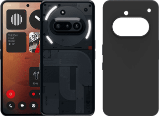 Nothing Phone (3a) 256GB Black 5G + Just in Case Back Cover Black