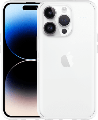 Just in Case Soft Design Apple iPhone 14 Pro Back Cover Transparant