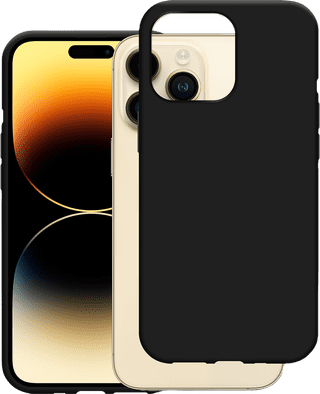 Just in Case Soft Design Apple iPhone 14 Pro Max Back Cover Zwart