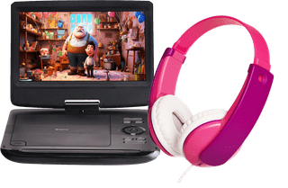 Denver MT-1097 + JVC HA-KD7 Pink