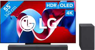 LG 55" OLED EVO C4 4K (2024) + LG DSC9S (2024)