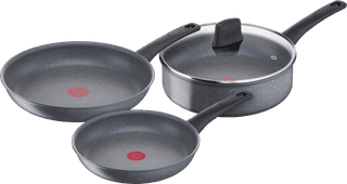 Tefal Healthy Chef Koekenpannenset 24 + 28 cm + hapjespan 24 cm + deksel