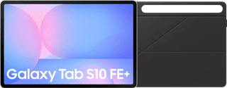 Samsung Galaxy Tab S10 FE Plus 13,1 inch 128GB Wifi Lichtblauw + Book Case Zwart