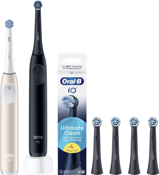 Oral-B iO 2 Duo Pack Zwart en Roze Value Pack