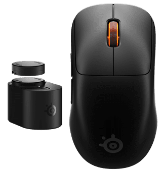 SteelSeries Sensei Pro WL Draadloze Gaming Muis Zwart