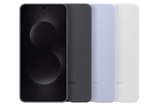Samsung Galaxy S25 Edge Siliconen Back Cover Grijs