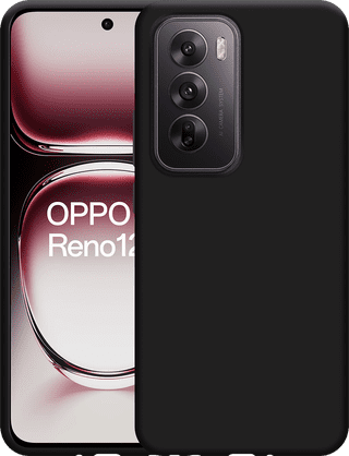 Just in Case Soft Design Oppo Reno12 Soft Back Cover Zwart