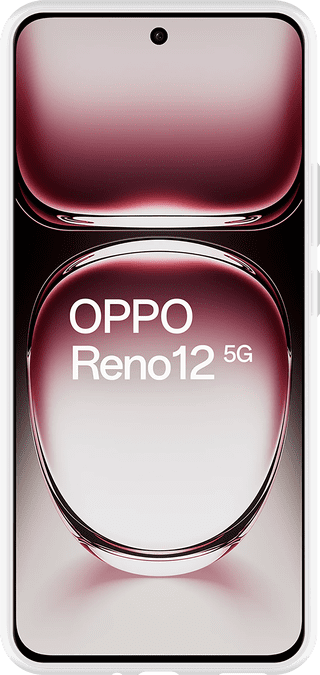Just in Case Soft Design Oppo Reno12 Soft Back Cover Transparant