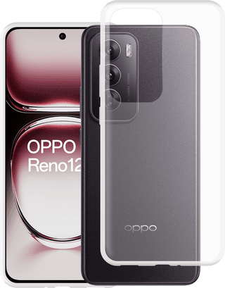 Just in Case Soft Design Oppo Reno12 Soft Back Cover Transparant