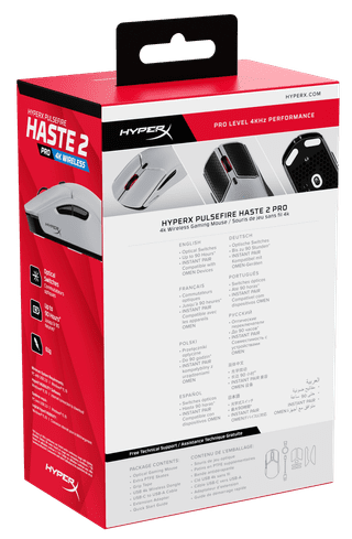 HyperX Pulsefire Haste 2 Pro 4K Wireless Gaming Muis