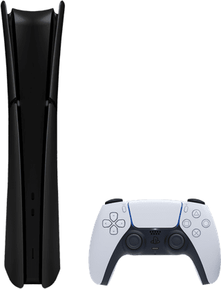 PlayStation 5 Slim Digital Edition + Covers Zwart