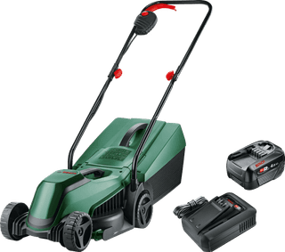 Bosch EasyMower 18V-32-200 (zonder accu) + Bosch Starterset 18V 4,0 Ah