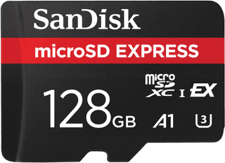 SanDisk microSD Express Card 128GB 480MB/s