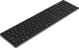 BlueBuilt Draadloos Bluetooth Toetsenbord Pro QWERTY