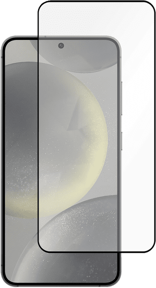 Just In Case Full Cover Samsung Galaxy S24 Screen Protector Black