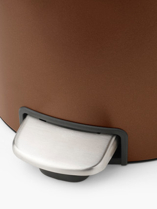 Brabantia NewIcon Pedaalemmer 30 liter Warm Bronze