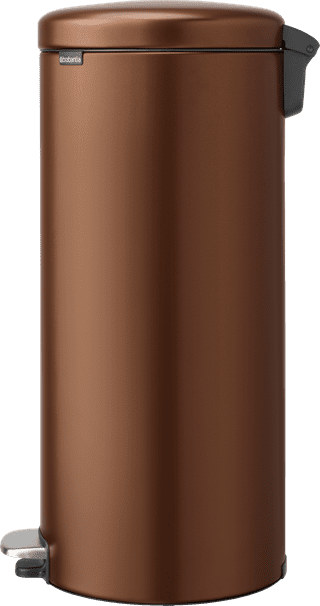 Brabantia NewIcon Pedaalemmer 30 liter Warm Bronze