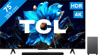 TCL 75" QLED P71K 4K (2025) + TCL S55H 2.1 Soundbar