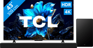 TCL 43" QLED P71K 4K (2025) + TCL Q65H