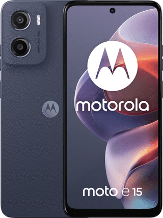 Motorola Moto E15 64GB Donkerblauw 4G
