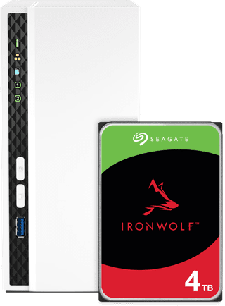 QNAP TS-233 + Seagate IronWolf 4TB