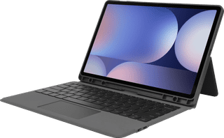 BlueBuilt Samsung Galaxy Tab S10 FE Plus Toetsenbord Hoes QWERTY Zwart