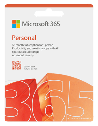 Microsoft 365 Personal Subscription 1 Year EN