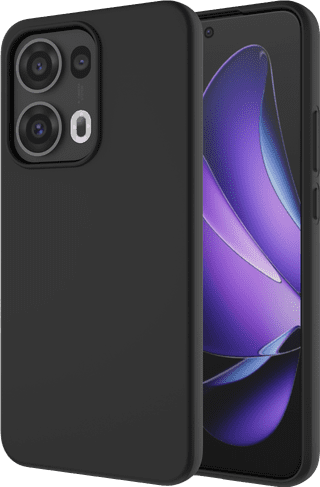 Just in Case Soft Design OPPO Reno 13 Pro Back Cover Black