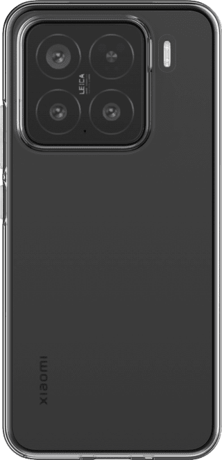 Just in Case Soft Design Xiaomi 15 Back Cover Transparent