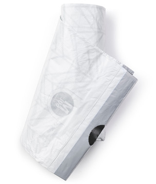 Brabantia Bo Pedal Bin 60L White + Trash Bags (120 units)