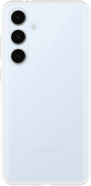 Just in Case Soft Design Samsung Galaxy S24 FE Back Cover Transparent