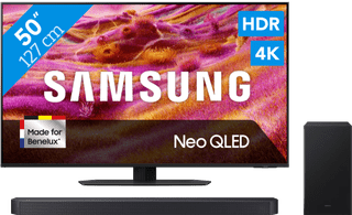 Samsung 50" Neo QLED QN90F 4K (2025) + Samsung HW-B750F (2025)